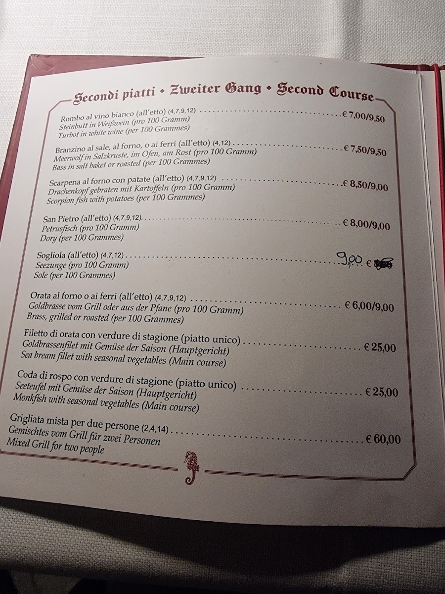 Ristorante al Cavalluccio Duino Menu - Image 4