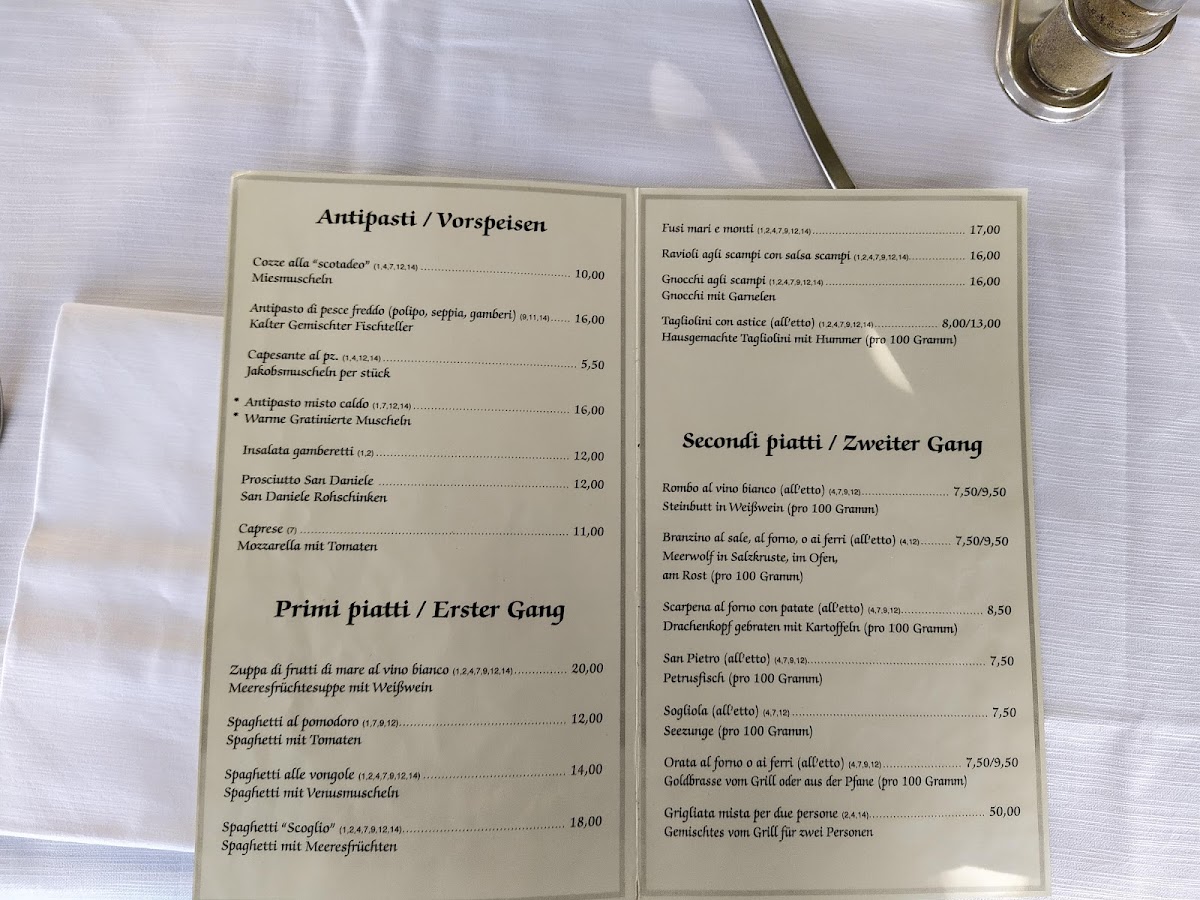 Ristorante al Cavalluccio Duino Menu - Image 5