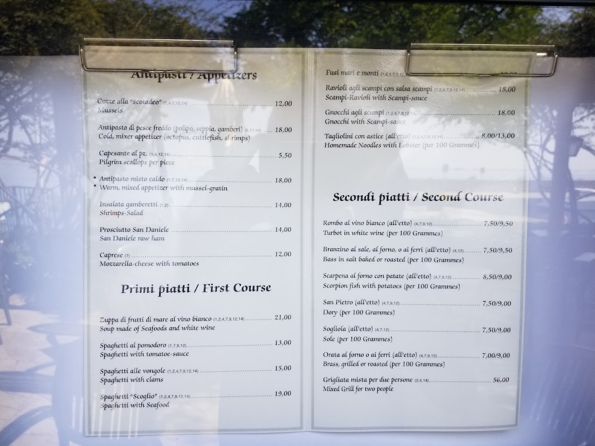 Ristorante al Cavalluccio Duino Menu - Image 6